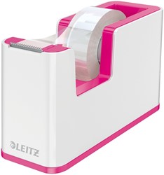 Plakbandhouder Leitz WOW wit/roze