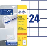 Etiket Avery 3490 70x36mm wit 600 stuks-3
