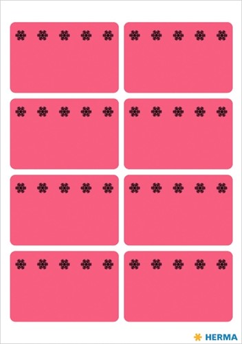 Etiket HERMA 3772 26x40mm diepvries rood 48 stuks-2