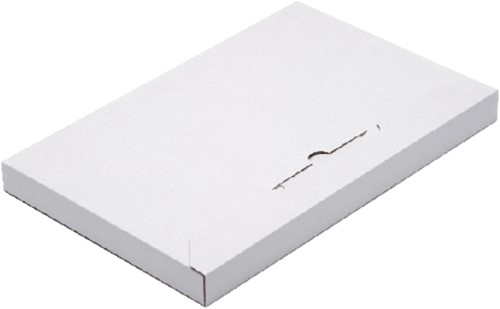 Brievenbusbox CleverPack A5 230x160x26mm karton wit 5 stuks