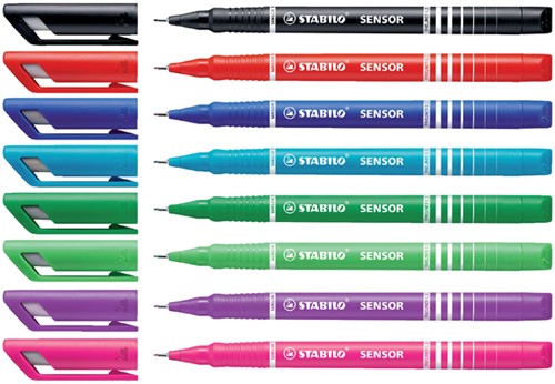Fineliner STABILO Sensor 189/46 fijn zwart-2