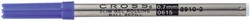 Rollerpenvulling Cross classic century en Click medium blauw