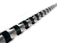 Bindrug GBC 14mm 21rings A4 zwart 100 stuks-1