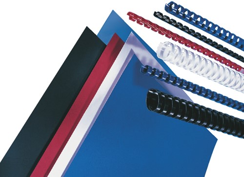 Voorblad GBC A4 Polycover 300micron wit 100 stuks-2